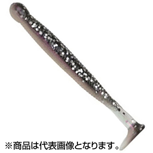 エコギア(ECOGEAR) グラスミノー L 3-1/4インチ/ 85mm #115 パール/スモークシルバーGlt.バック
