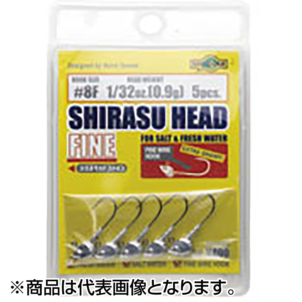 エコギア(ECOGEAR) シラスヘッド ファイン 5/64oz(2.3g) #4F