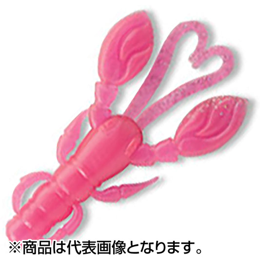 エコギア(ECOGEAR) カサゴ職人 ロッククロー 2インチ/65mm #158 スーパーホログラム/ピンクグロウ（夜光）