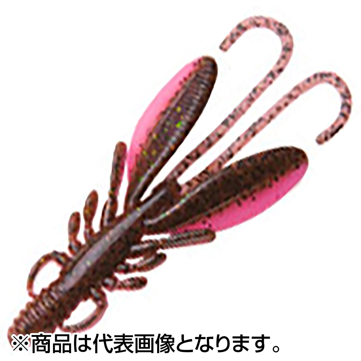 エコギア(ECOGEAR) チヌ職人 バグアンツ 2インチ/60mm #287 なにわピンクUV