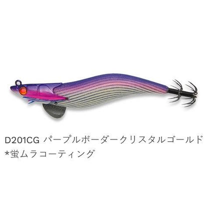 フィッシュリーグ　エギリー・ダートマックス３号D201CGパープルボーダークリスタルゴールド　　　　　4905789098117