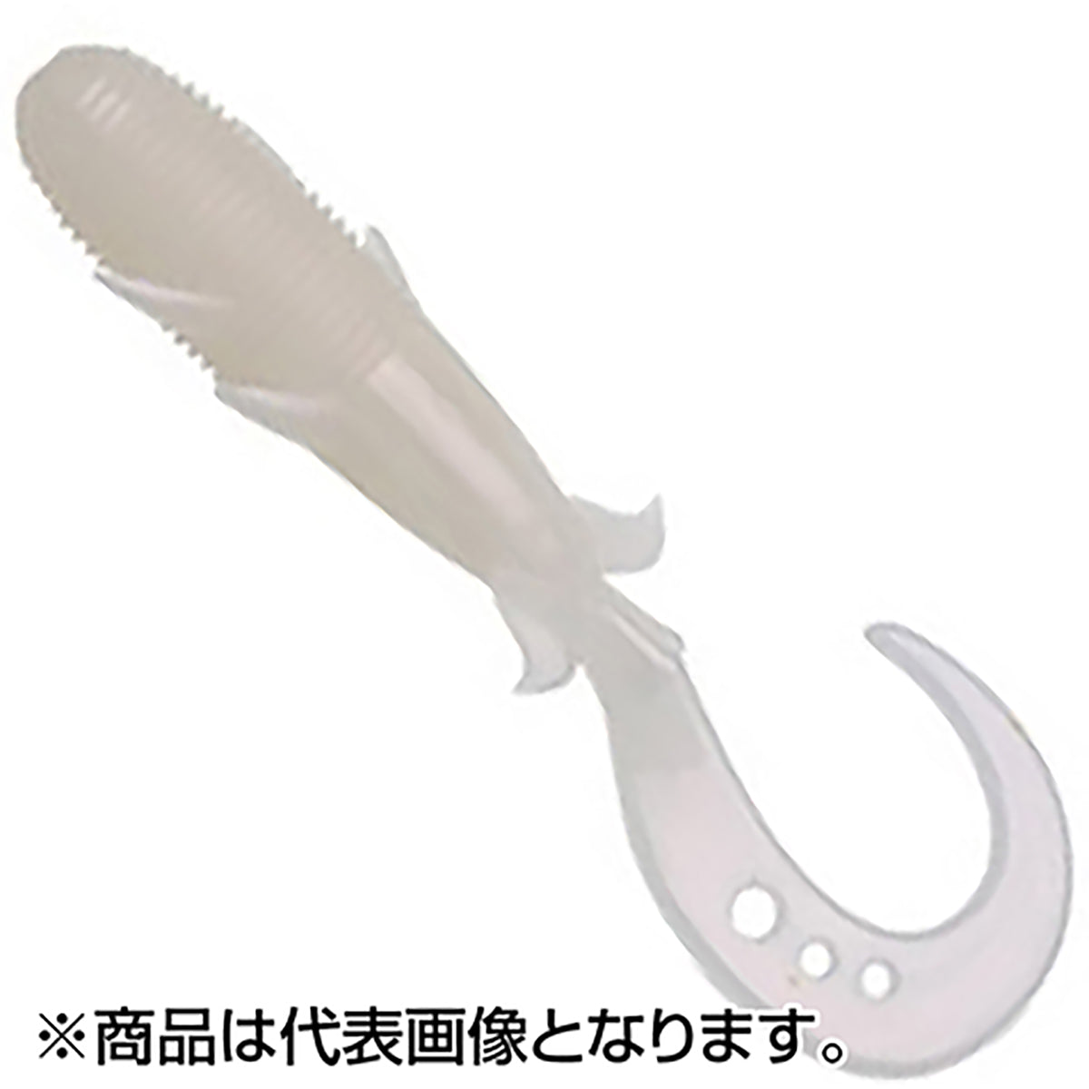 エコギア(ECOGEAR) キジハタグラブ 4インチ/76mm #010 パールグロウ(夜光)