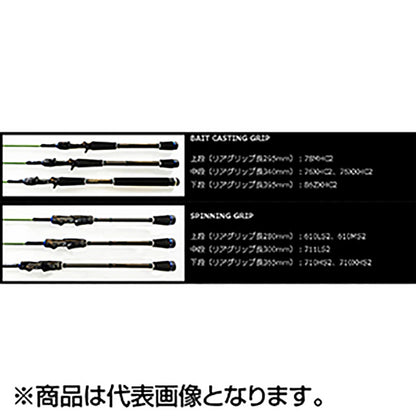 NORIES (ノリーズ) RPO86XHS2 SHORE ROCK VERSATILE Spinning Model