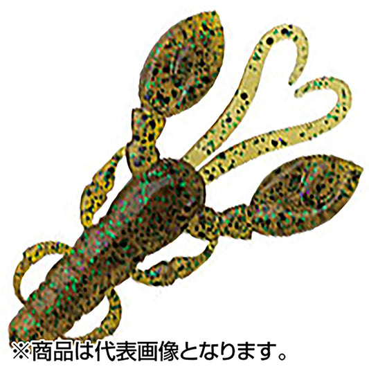 エコギア(ECOGEAR) ロッククロー 2インチ/65mm #383 パンプキンカモフラージュ