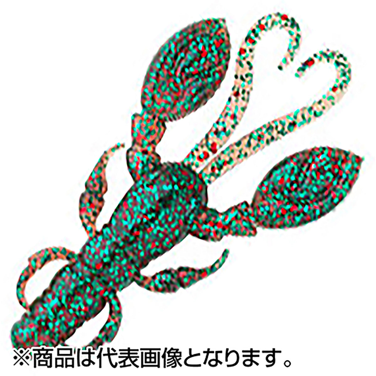 エコギア(ECOGEAR) ロッククロー 2インチ/65mm #410 グリーングロスオイル