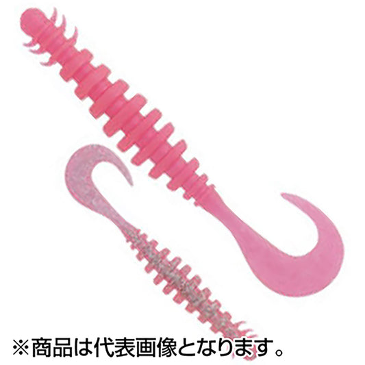 エコギア(ECOGEAR) リングマックス パワーオーシャン 3インチ/74mm #158 スーパーホログラム/ピンクグロウ(夜光)