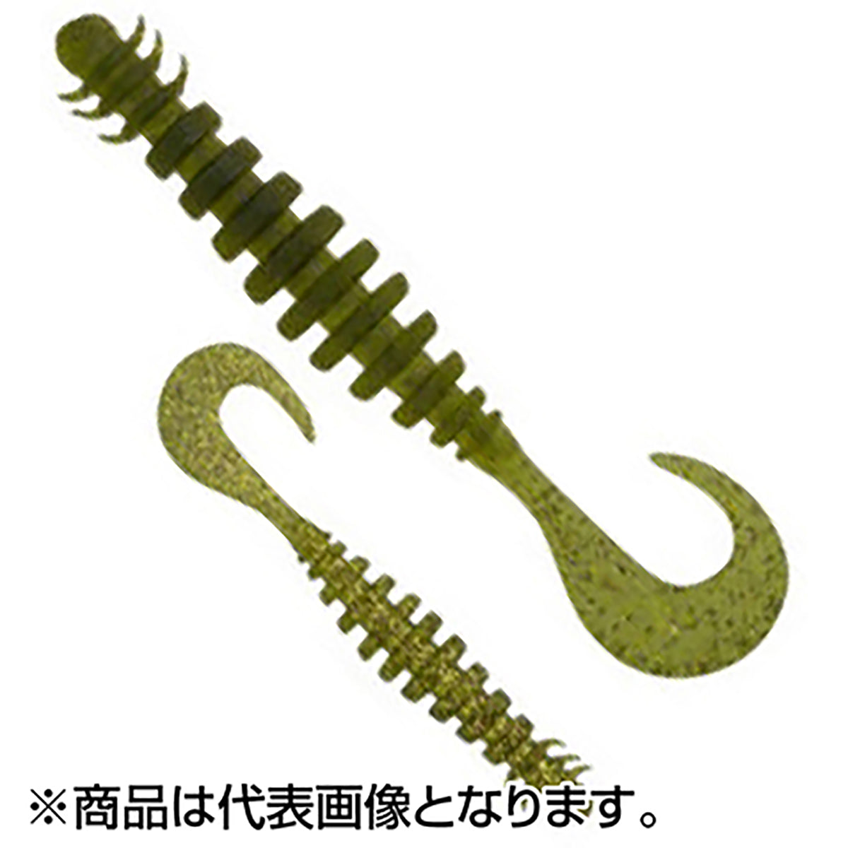エコギア(ECOGEAR) リングマックス パワーオーシャン 3.6インチ/94mm #413 艶色グリーンゴールド