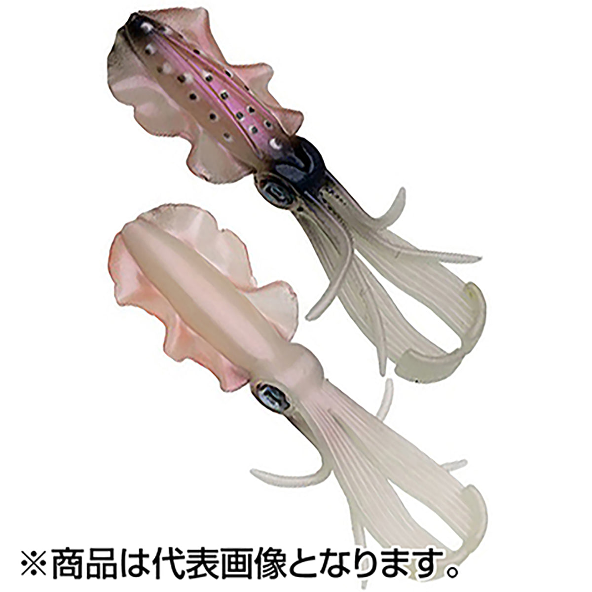 エコギア(ECOGEAR) パワースクイッド 3.5インチ/85mm #517 CPリアルパールアオリイカ（夜光）