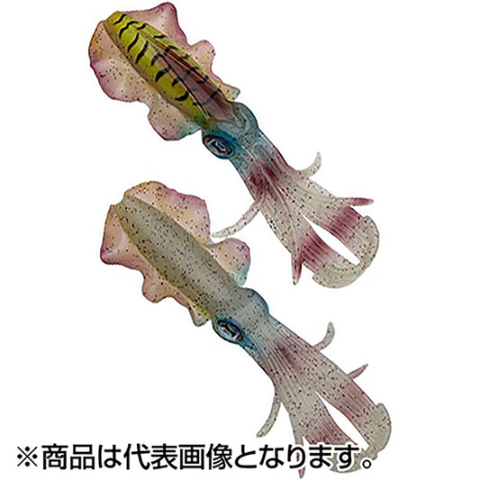 エコギア(ECOGEAR) パワースクイッド 3.5インチ/85mm #520 CPリアルホタルイカ（夜光）