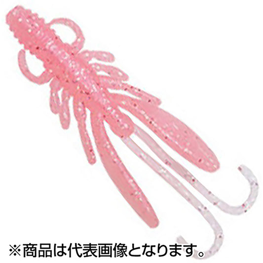 エコギア(ECOgEAR) バグアンツ 2インチ/60mm #524 北陸クリアピンクグロウホロ（夜光）