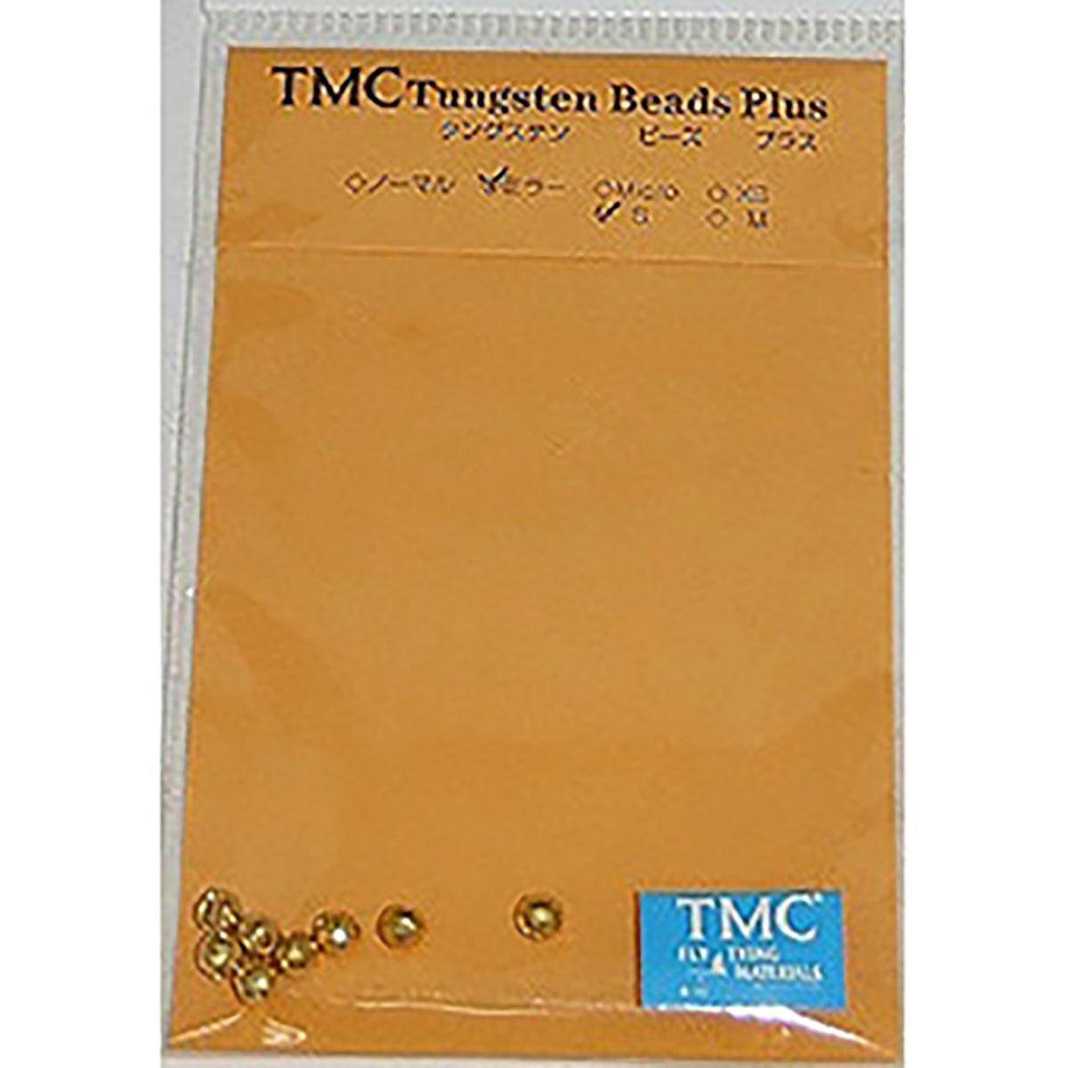 ティムコ(TIEMCO) TMC Tungsten Bead plusタングステンビーズ+ GLD ミラー S 3.0mm