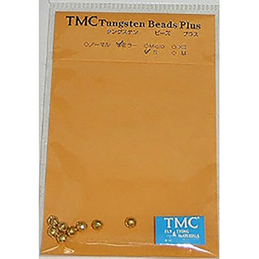 ティムコ(TIEMCO) TMC Tungsten Bead plusタングステンビーズ+ GLD ミラー S 3.0mm
