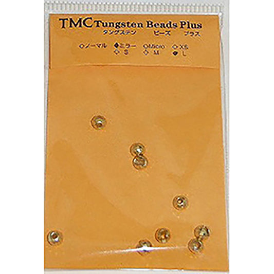 ティムコ(TIEMCO) TMC Tungsten Bead plusタングステンビーズ+ GLD ミラー L 4.0mm