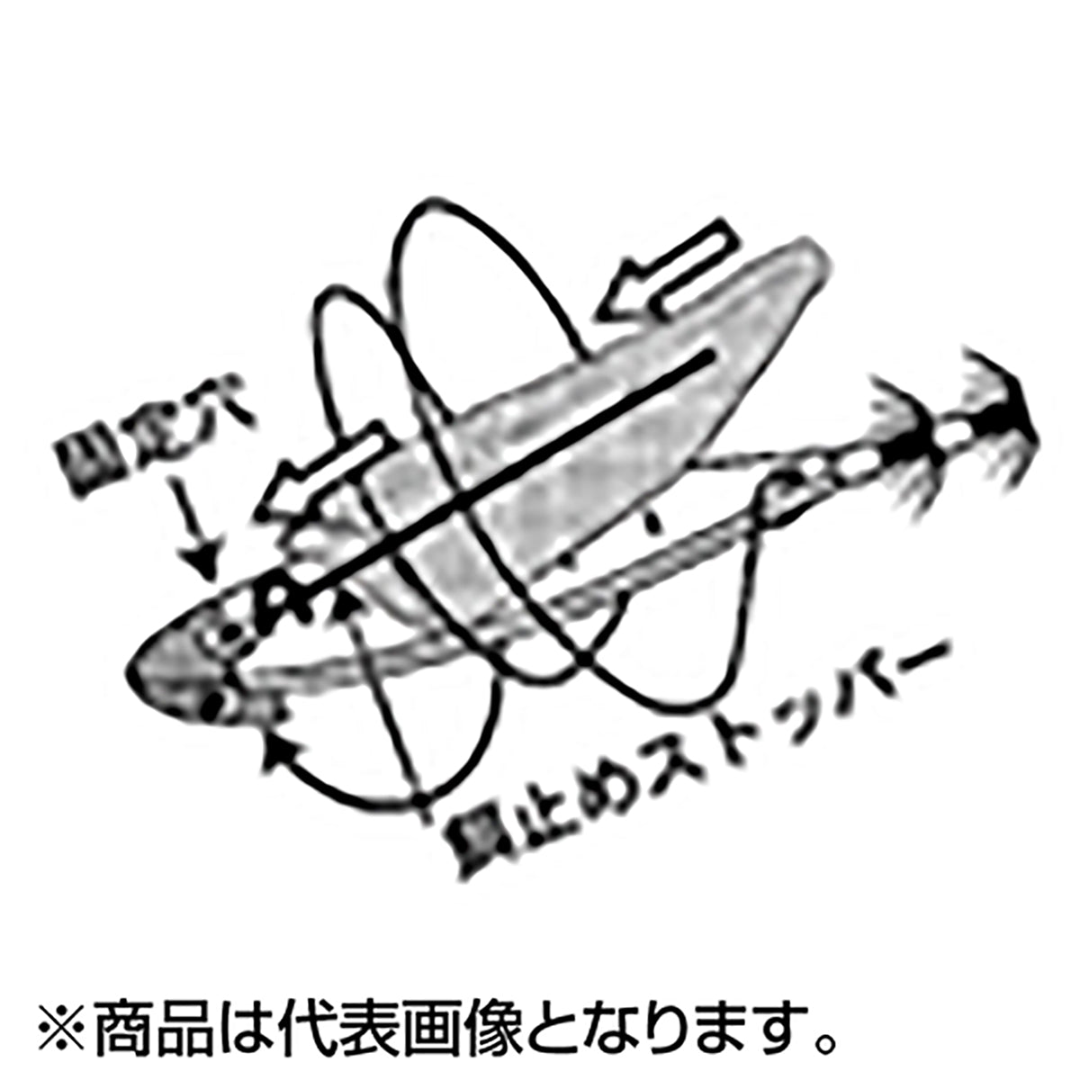 デュエル(DUEL) [ST]エサ巻イカスッテ 115mm 2号 夜光 A1529-LS