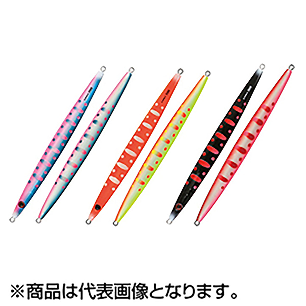 シャウト(Shout!) ランス2023年限定生産 サーモンジギングカラー 300g #157ブラックサーモングロー 107LC