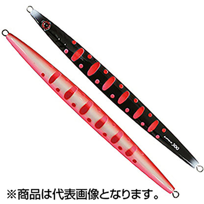 シャウト(Shout!) ランス2023年限定生産 サーモンジギングカラー 300g #157ブラックサーモングロー 107LC