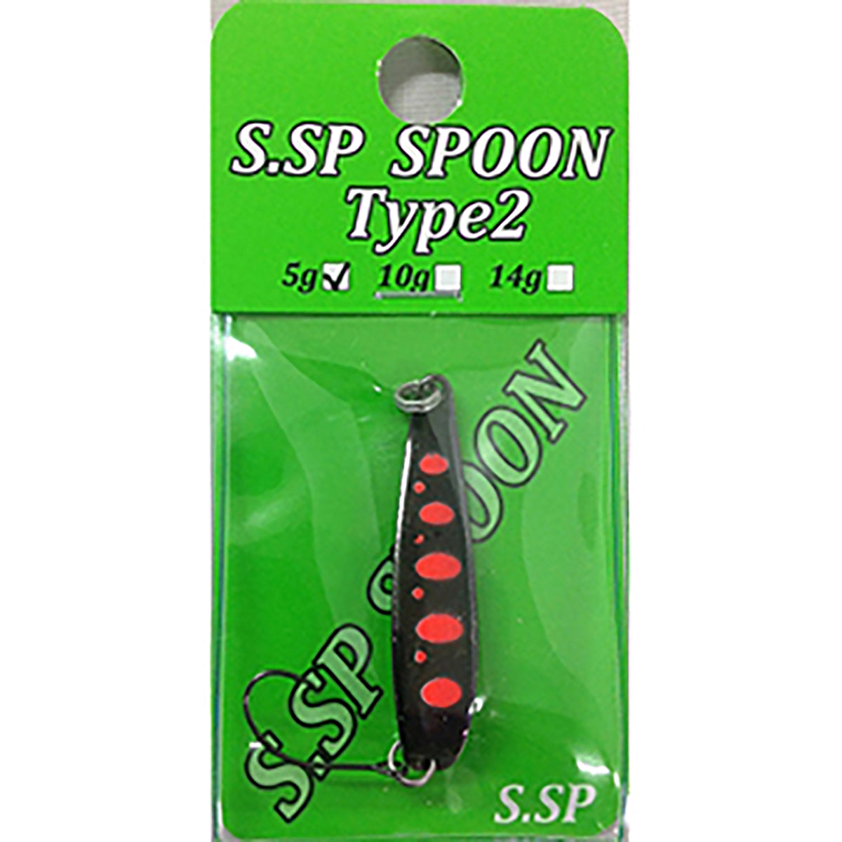 SSPスプーン Type2 5g #8 ブラックヤマメ