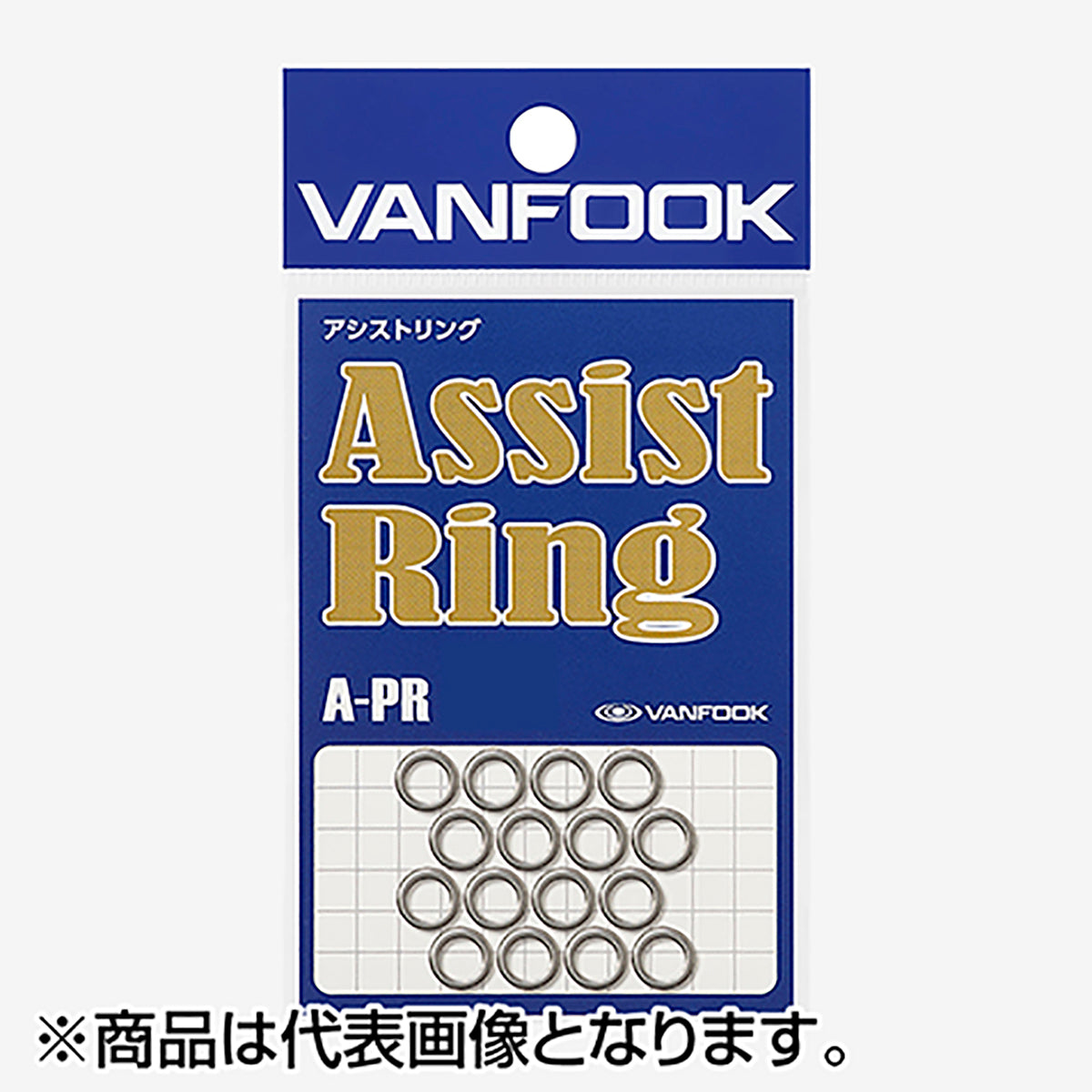 ヴァンフック(VANFOOK) アシストリング #M シルバー A-PR