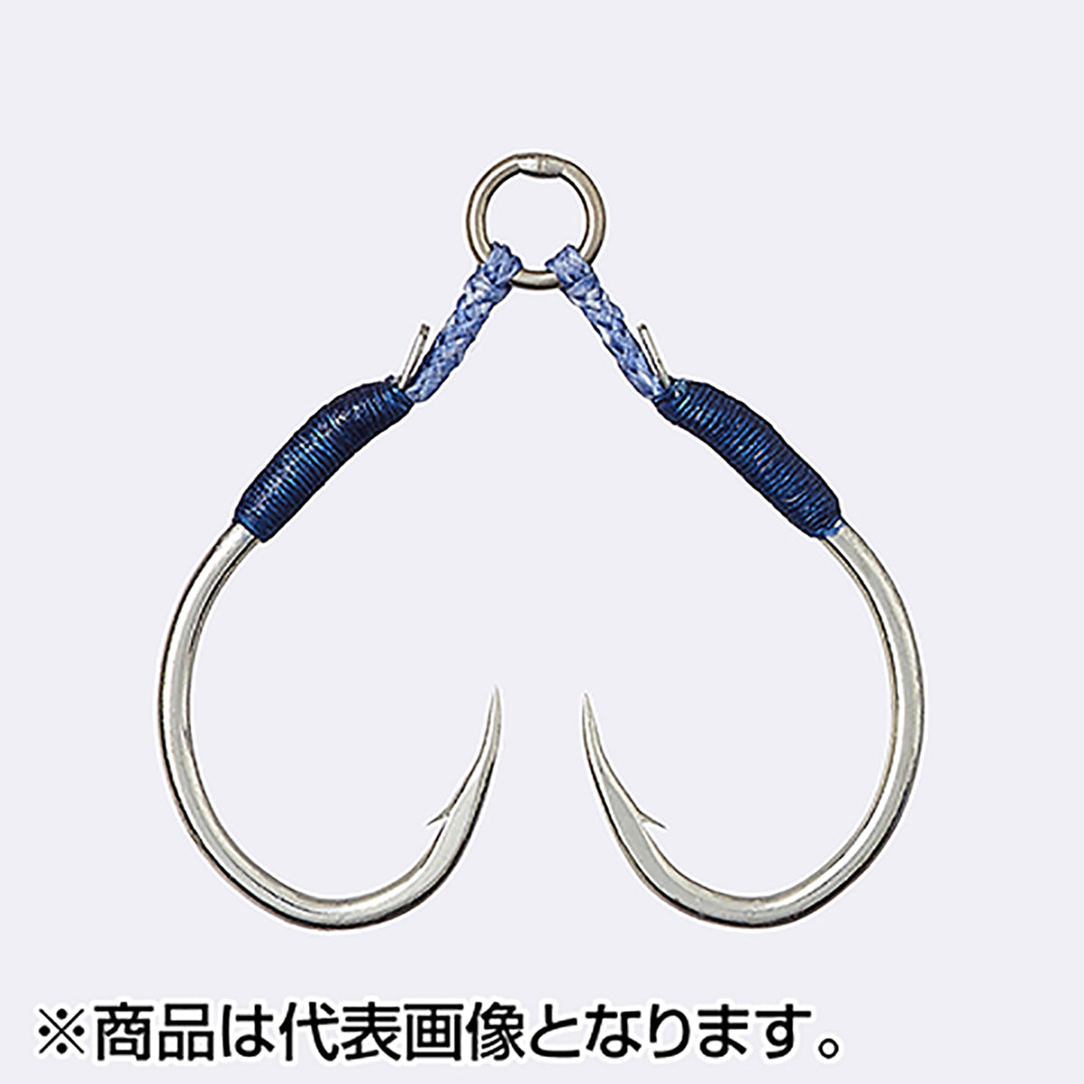 ヴァンフック(VANFOOK) マイクロジグアシスト ツイン 0.5cm #3 シルバー MJ-01