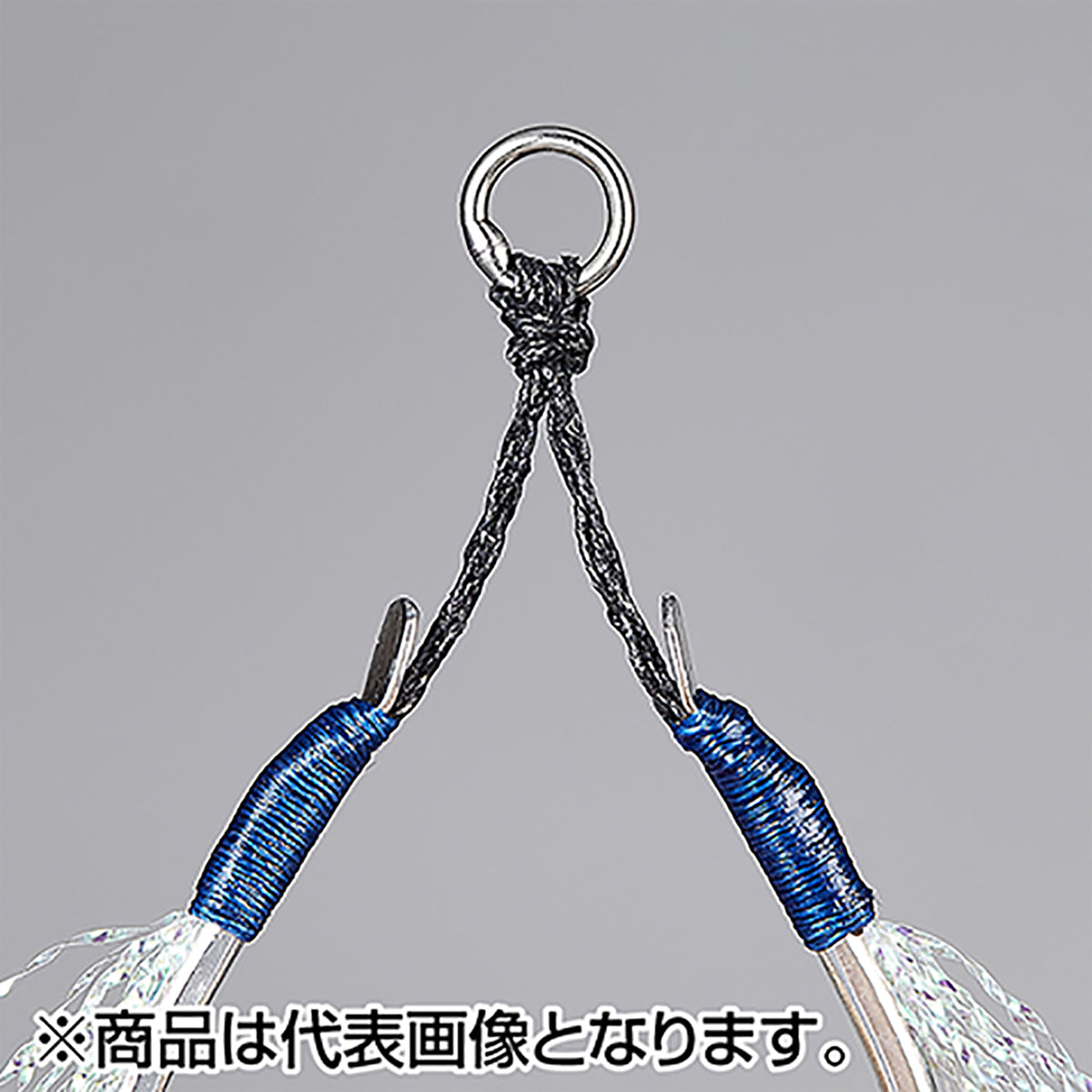 ヴァンフック(VANFOOK) マイクロジグアシストワイヤー ツイン 1.0cm ティンセル #1 シルバー MJW-05
