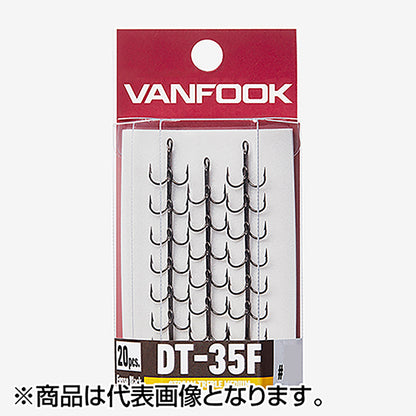 ヴァンフック(VANFOOK) ストリームトレブル ミディアム #14 フッ素ブラック DT-35F