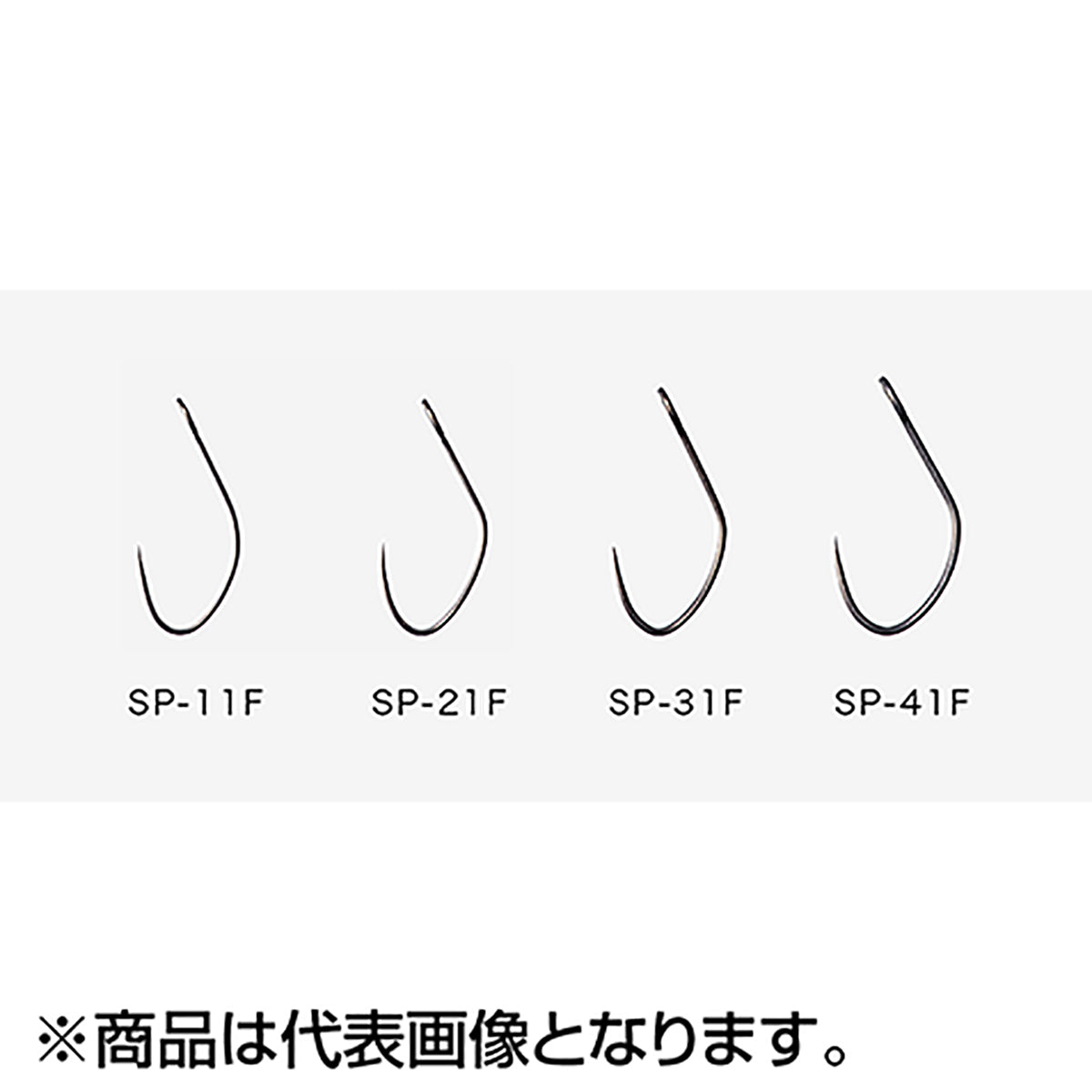 ヴァンフック(VANFOOK) スプーンエキスパートフック ミディアムワイヤー #7 フッ素ブラック SP-31F