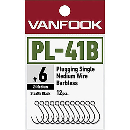ヴァンフック(VANFOOK) プラッギングシングル ミディアムワイヤー バーブレス #6 PL-41B