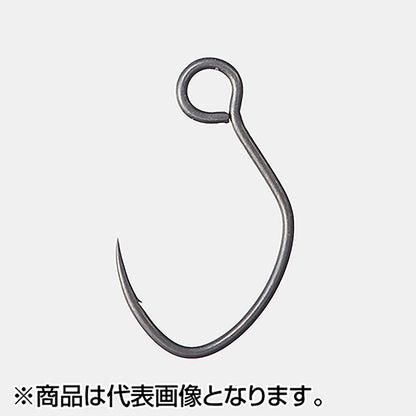 ヴァンフック(VANFOOK) ミノーエキスパートフック ミディアムヘビーワイヤー マイクロバーブ #4 フッ素ブラック MEB-41F