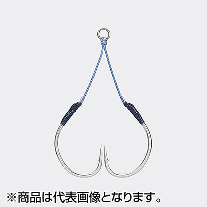 ヴァンフック(VANFOOK) スピンブル フレックス ツインアシスト #1/0 1.5cm シルバー FT-1.5