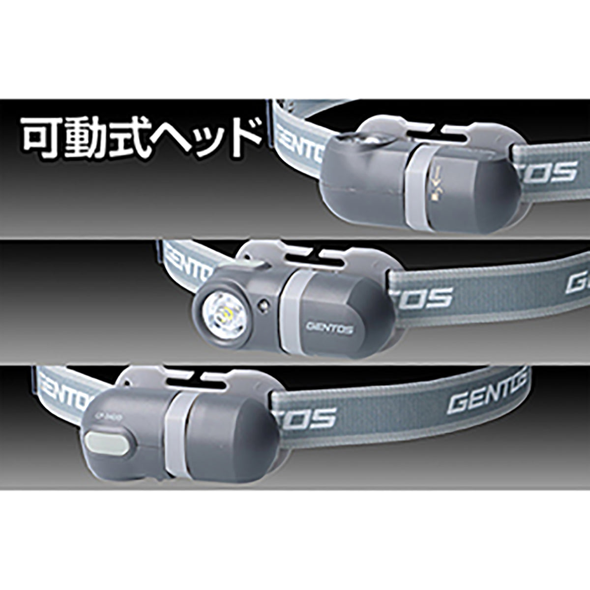 ジェントス(GENTOS) ヘッドランプ CP-34DD 防災 停電 対策 ヘッドライト