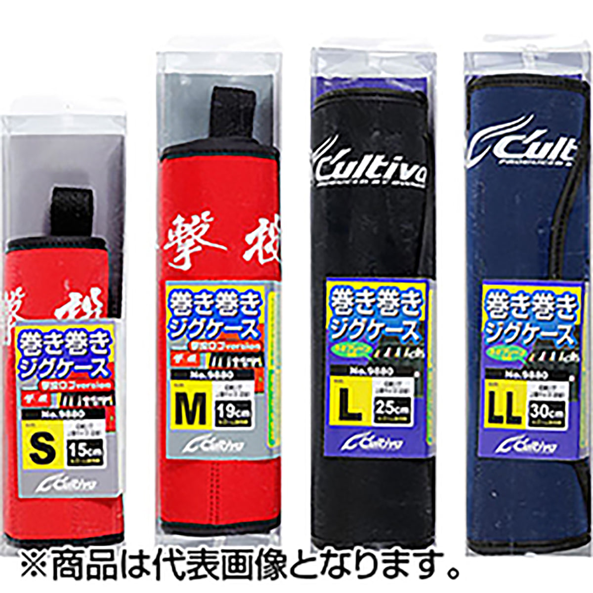 オーナー(OWNER) 巻き巻きジグケース カルティバロゴ-M ブルー 9880