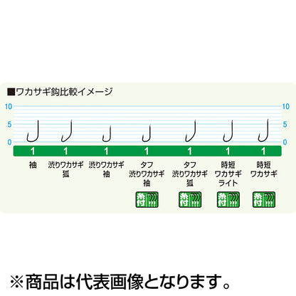 オーナー(OWNER) OH 茶渋りワカサギ袖 1.5-0.25号 20569