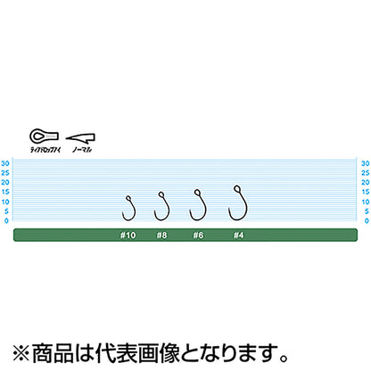 オーナー(OWNER) S-55M カルティバ シングルフック 8号 11770