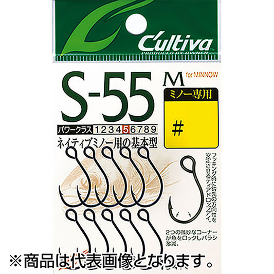 オーナー(OWNER) S-55M カルティバ シングルフック 6号 11770