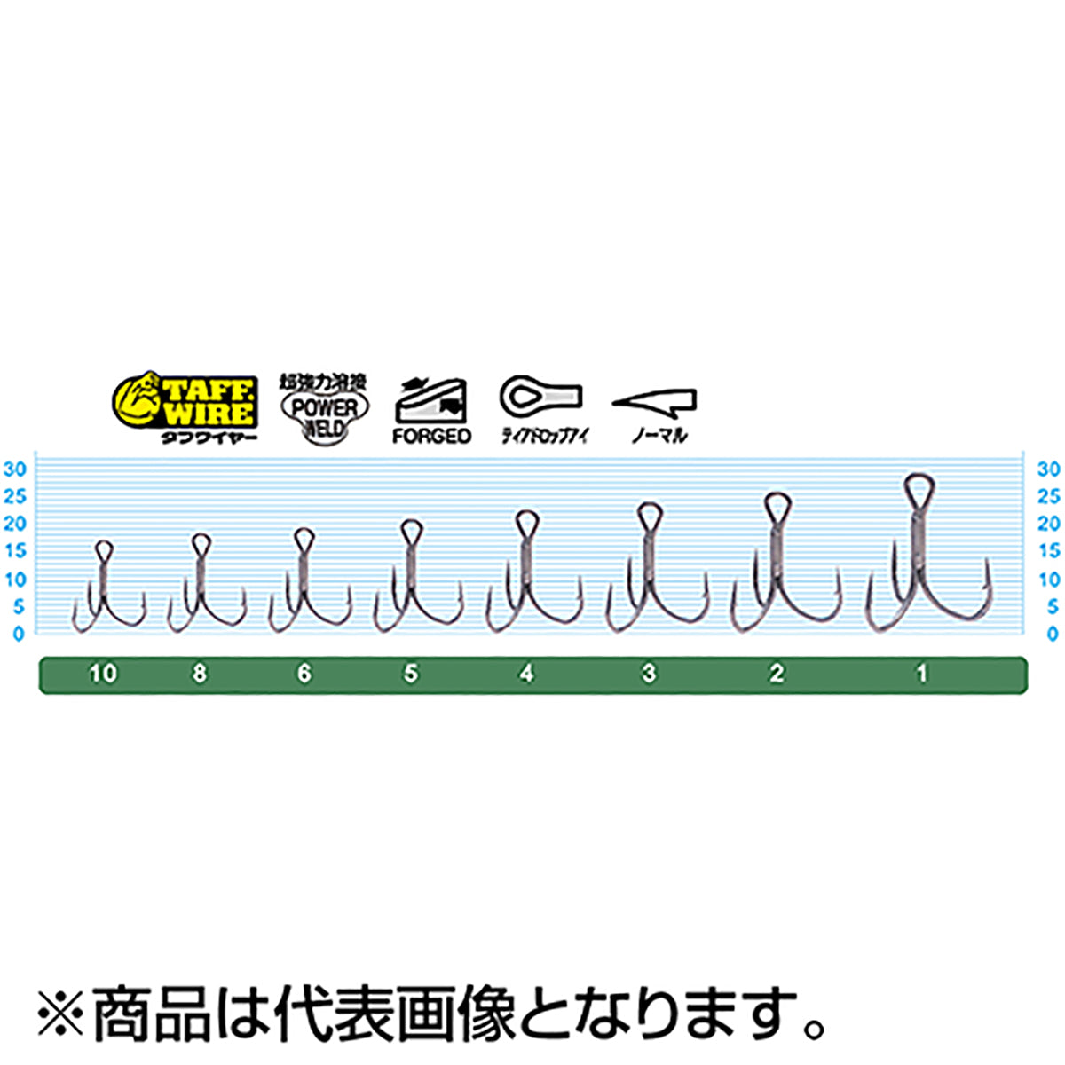 オーナー(OWNER) STX-45ZN カルティバ スティンガートリプルエクストラ 5号 シルバー 11794