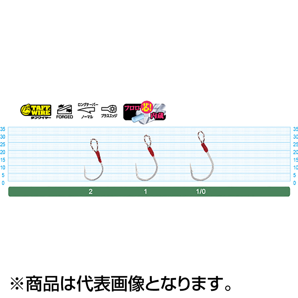 オーナー(OWNER) SL-52M ループアイシングル52M 1/0号 12321