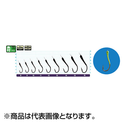 オーナー(OWNER) OH 発光カレイ グリーン 12-3号 20122