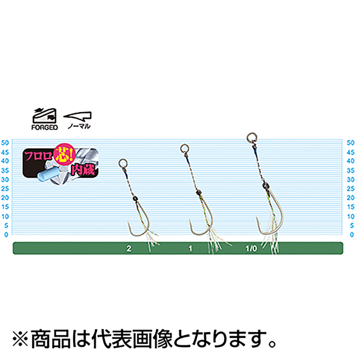 オーナー(OWNER) WH-01 カルティバ 投技フック 早掛シングル 2号 12308