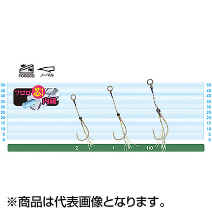 オーナー(OWNER) WH-01 カルティバ 投技フック 早掛シングル 2号 12308