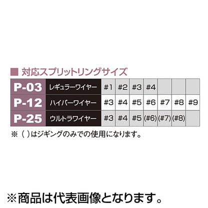 オーナー(OWNER) スプリットリングオープナー ブラック GP-01
