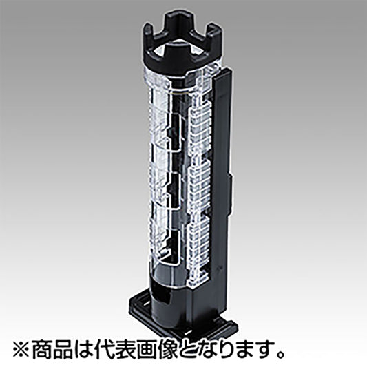メイホウ(MEIHO) ロッドスタンド BM-300 Light クリア×ブラック  タックルボックス ツールボックス 道具箱