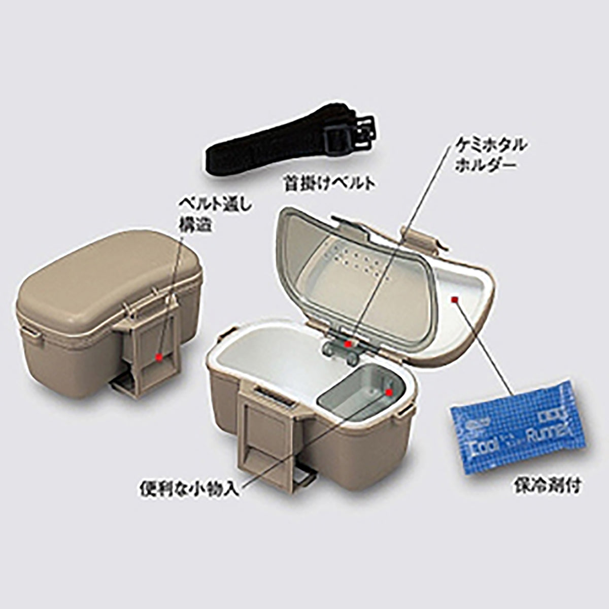 メイホウ(MEIHO) ベイトクーラー 204  タックルボックス ツールボックス 道具箱