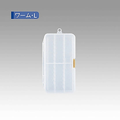 メイホウ(MEIHO) SFC ワームケース L クリア  タックルボックス ツールボックス 道具箱