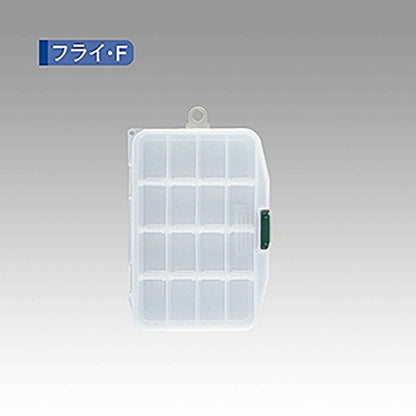 メイホウ(MEIHO) SFC フライケース F クリア  タックルボックス ツールボックス 道具箱