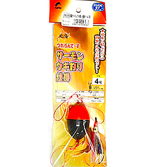 ナカジマ ＮＰＫ 北海サーモンウキ釣り仕掛4号 No2828