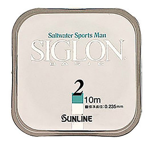 サンライン(SUNLINE) シグロン ベーシック 10m単品 1.25号 ナチュラルクリア [ナイロンライン]