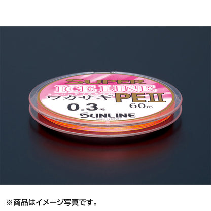サンライン(SUNLINE) スーパーアイスライン ワカサギPE 30m 0.25号