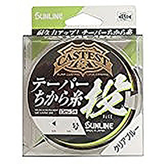 サンライン(SUNLINE) キャスティスト テーパーちから糸 投 15mX5本 2-8号 クリアブルー [ナイロンライン]
