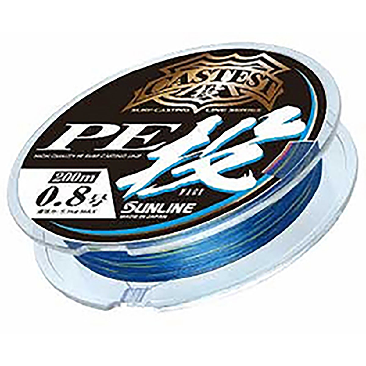 サンライン(SUNLINE) キャスティスト PE投 200m 1号 25m×4色 [PEライン]