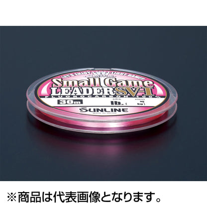 サンライン(SUNLINE) ソルティメイト スモールゲームリーダーSV-I 30m 2.5号 10LB マジカルピンク [フロロカーボン]
